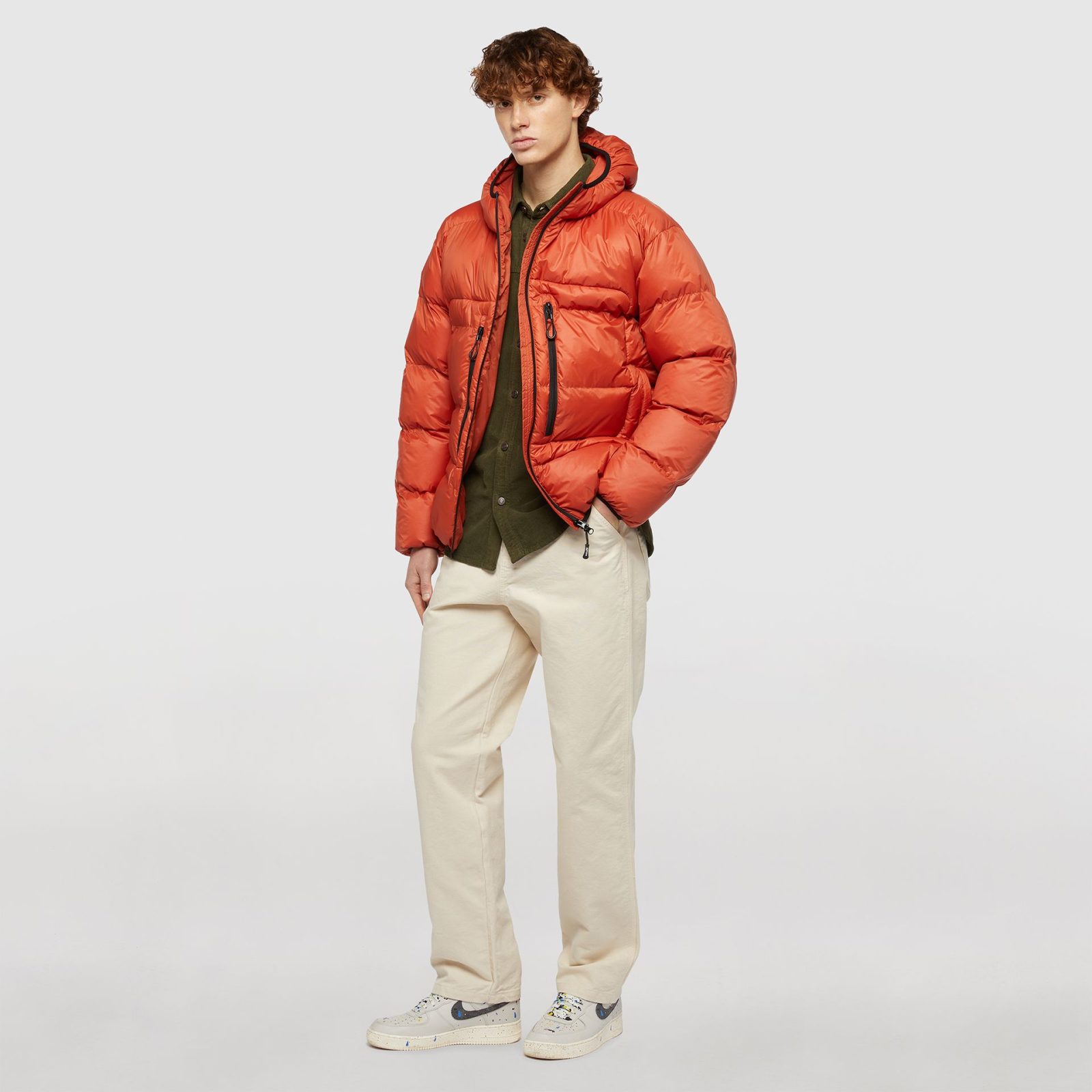 Iuter Storm Puff Jacket Brick