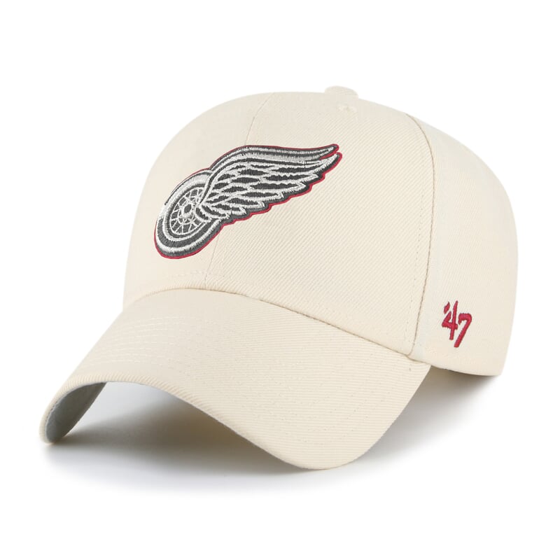 47 NHL Detroit Red Wings Metallic Snap Beige