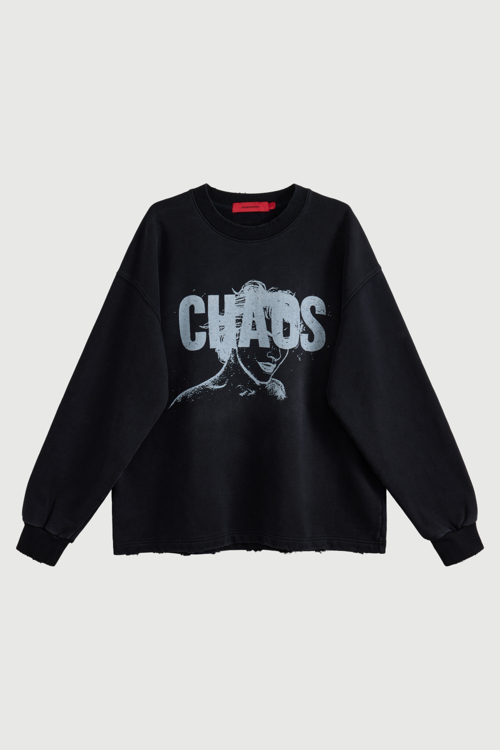 Acupuncture Chaos Crew Neck Black Washed