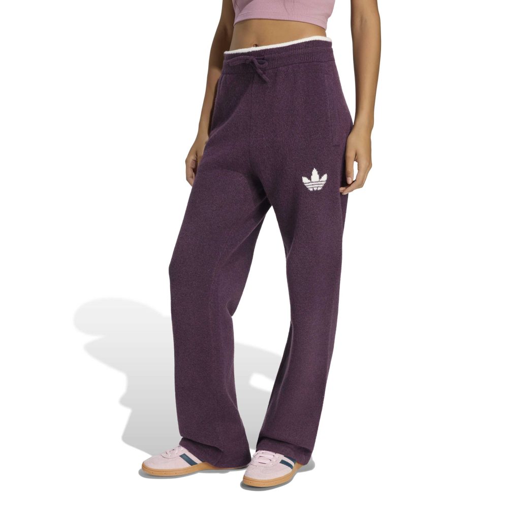 Adidas Ess Knit Tipping Pants Red