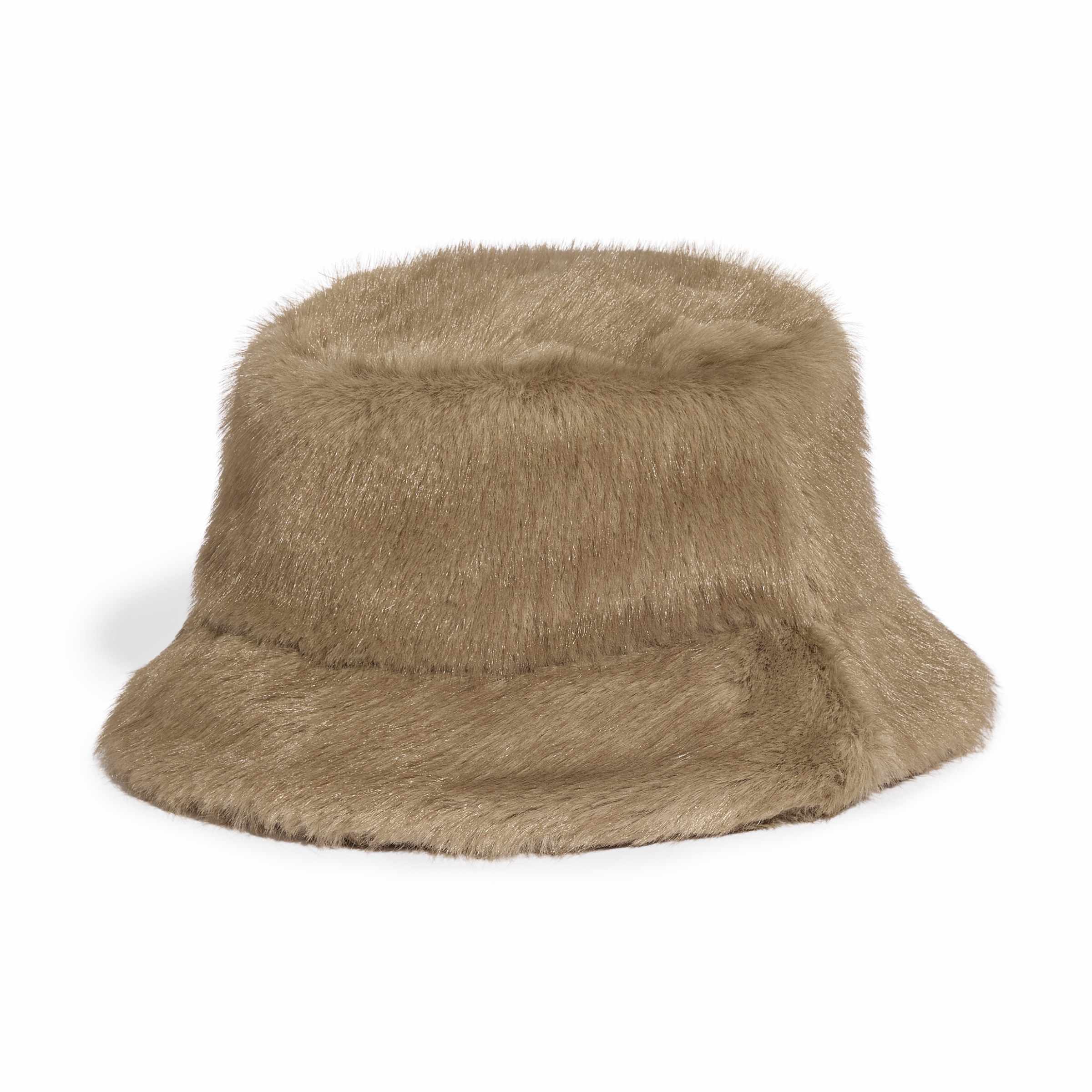 Adidas Fur Bucket Hat Brown