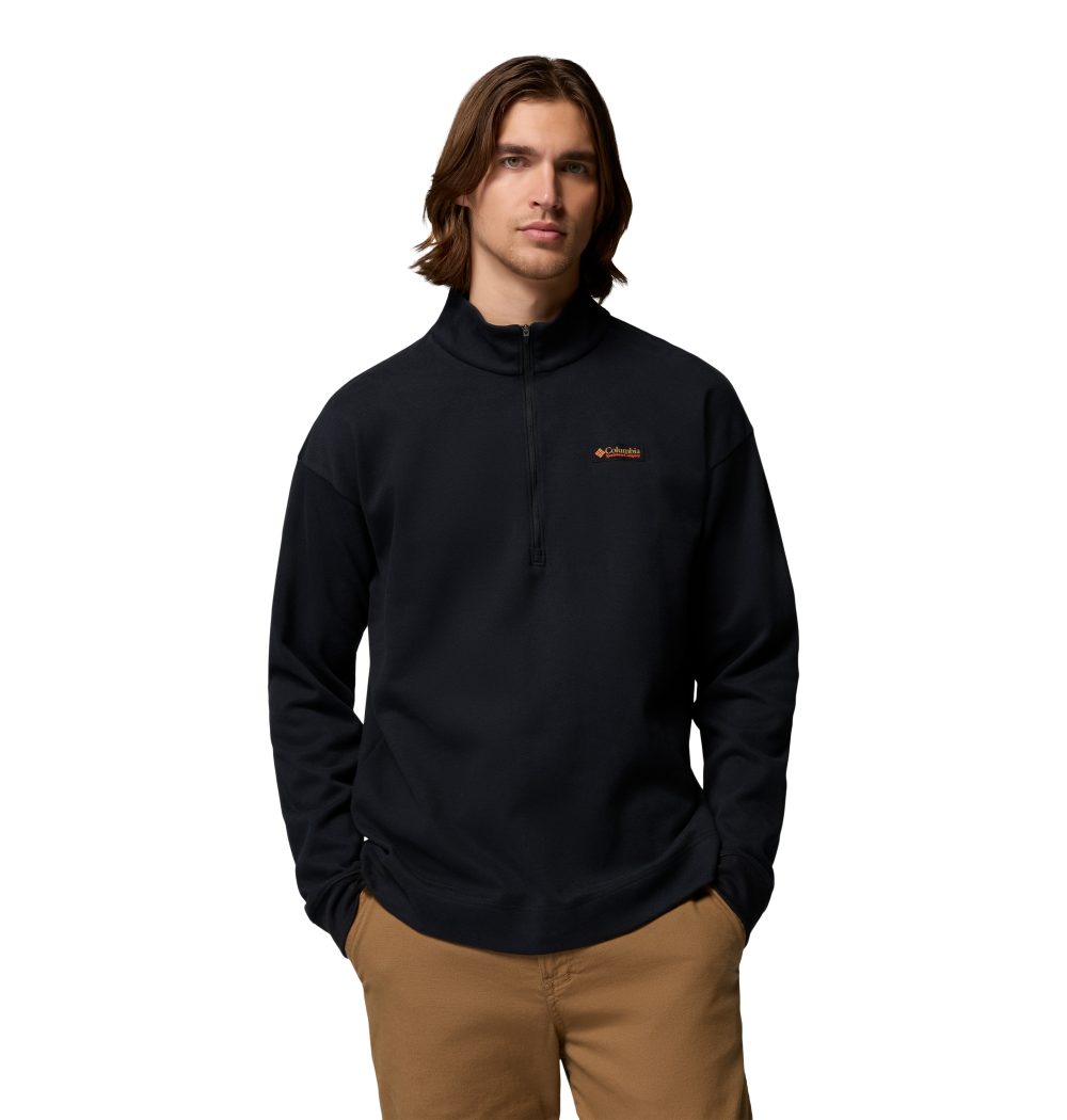 Columbia Sauvie Sky Knit 1 4 Zip Black