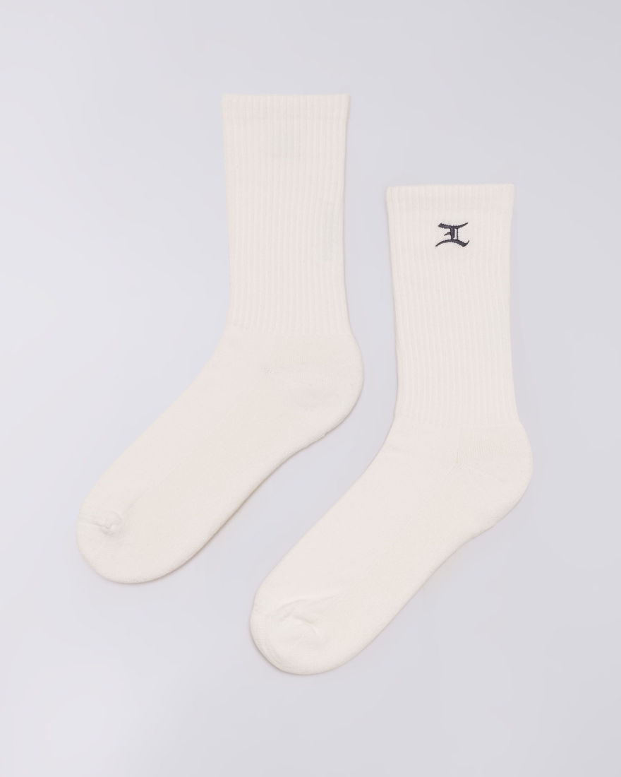 Edwin Core Socks White
