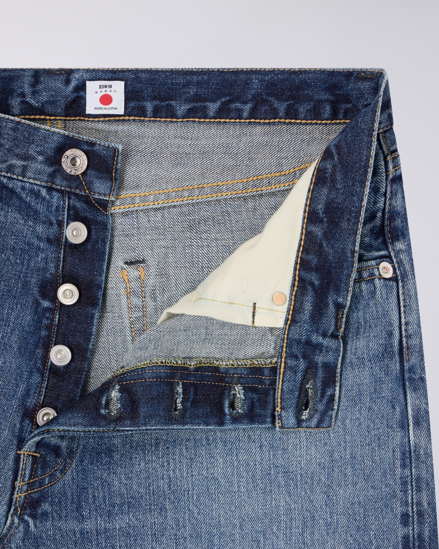 Edwin Loose Jeans Blue Dark Used