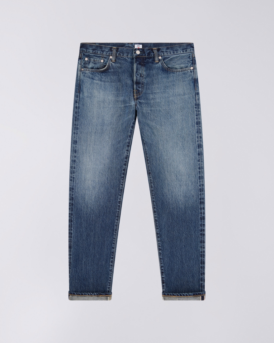 Edwin Regular Tapered Jeans Blue Dark Used