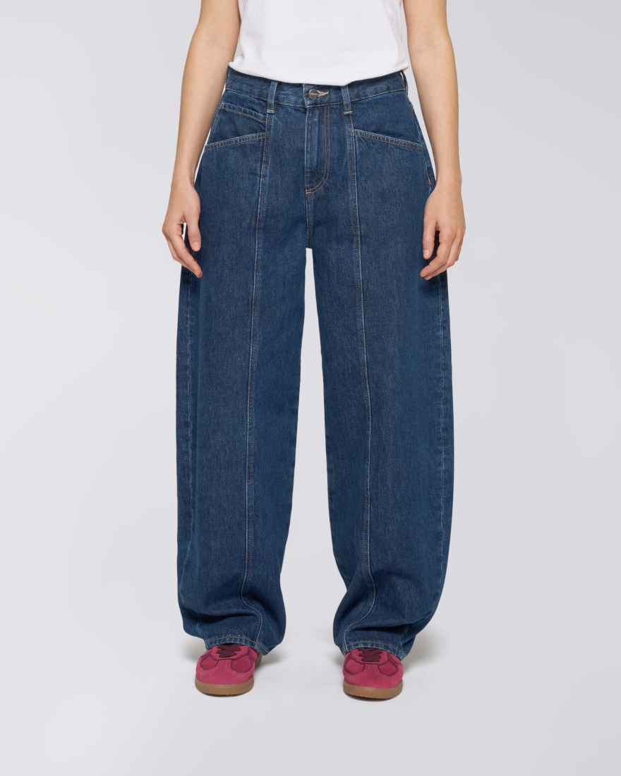 Edwin W June Pant Blue Marble Wash