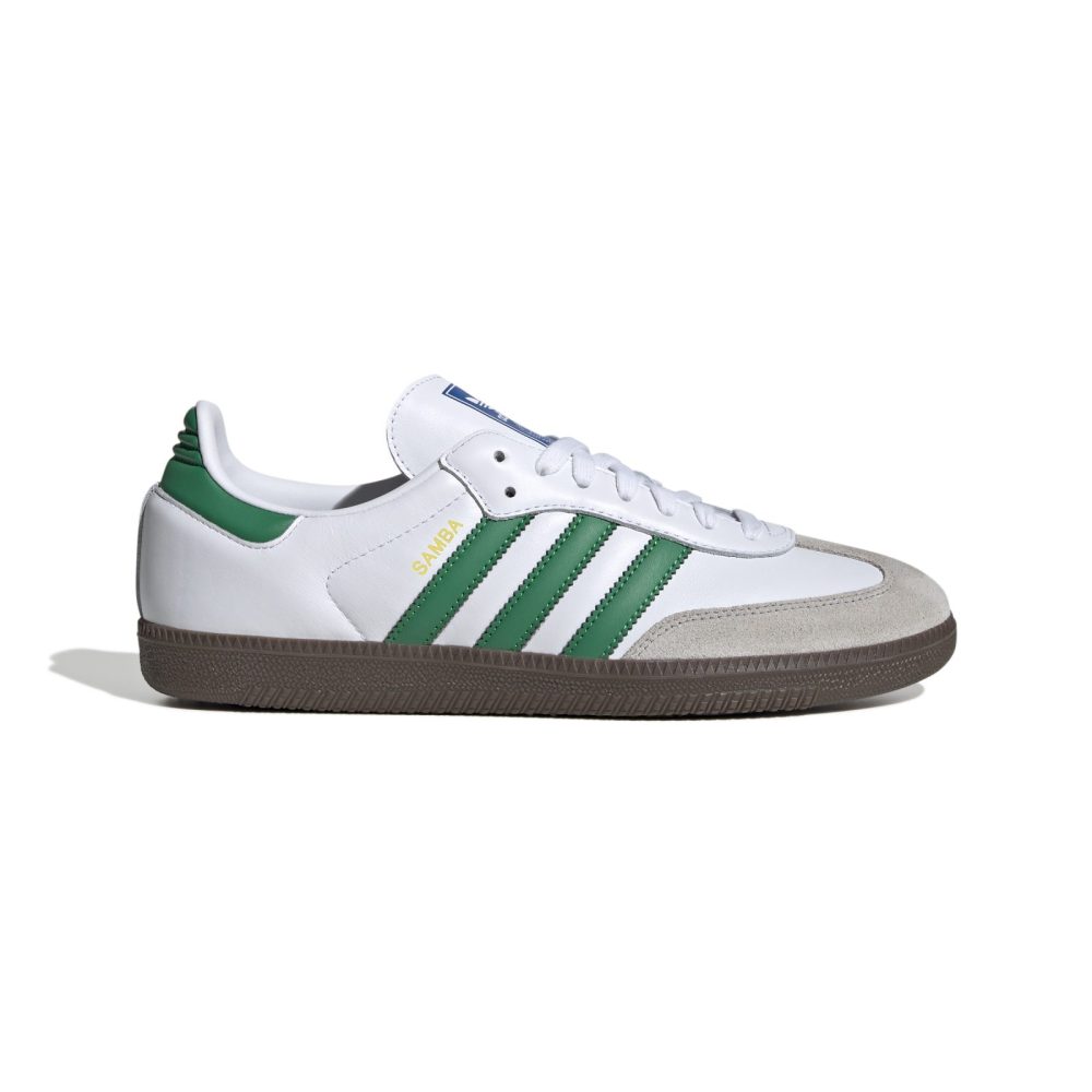 Adidas Samba White Green Gum