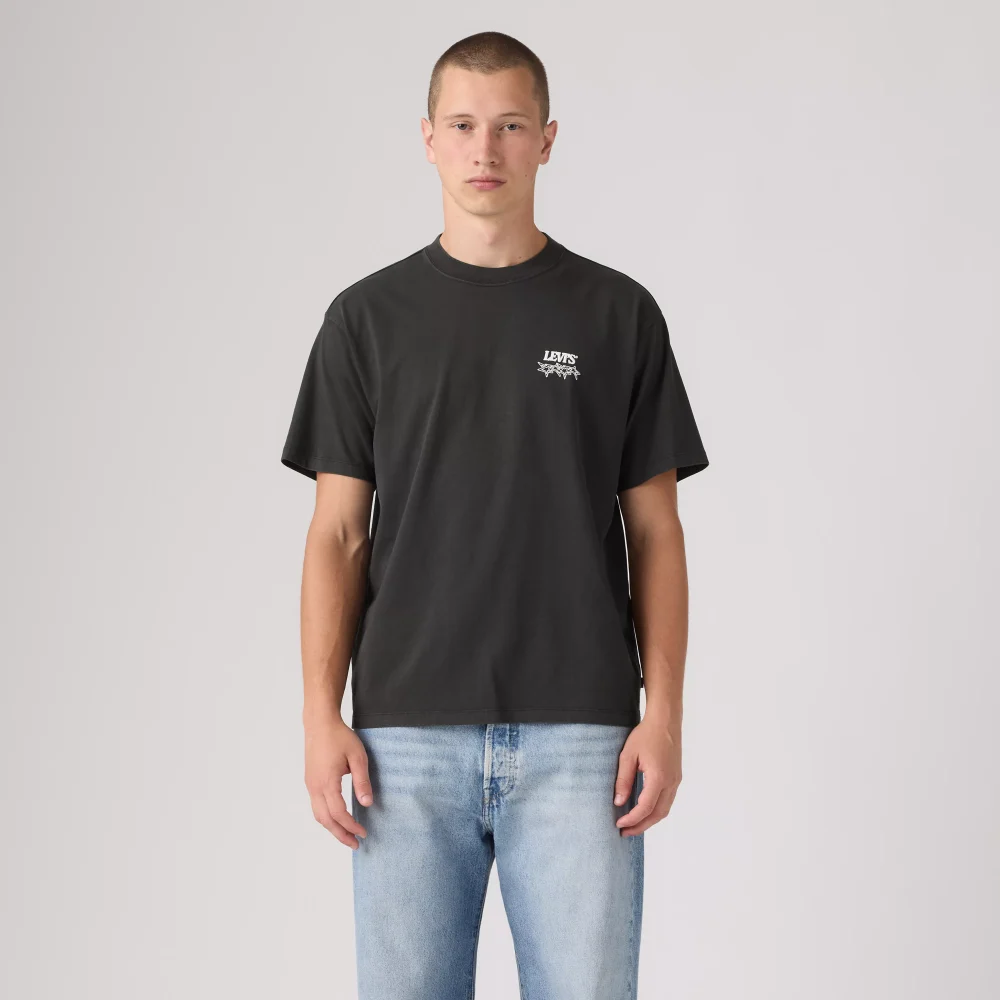 Levis Graphic Vintage Fit Tshirt Live Listening Sessions Jet Black