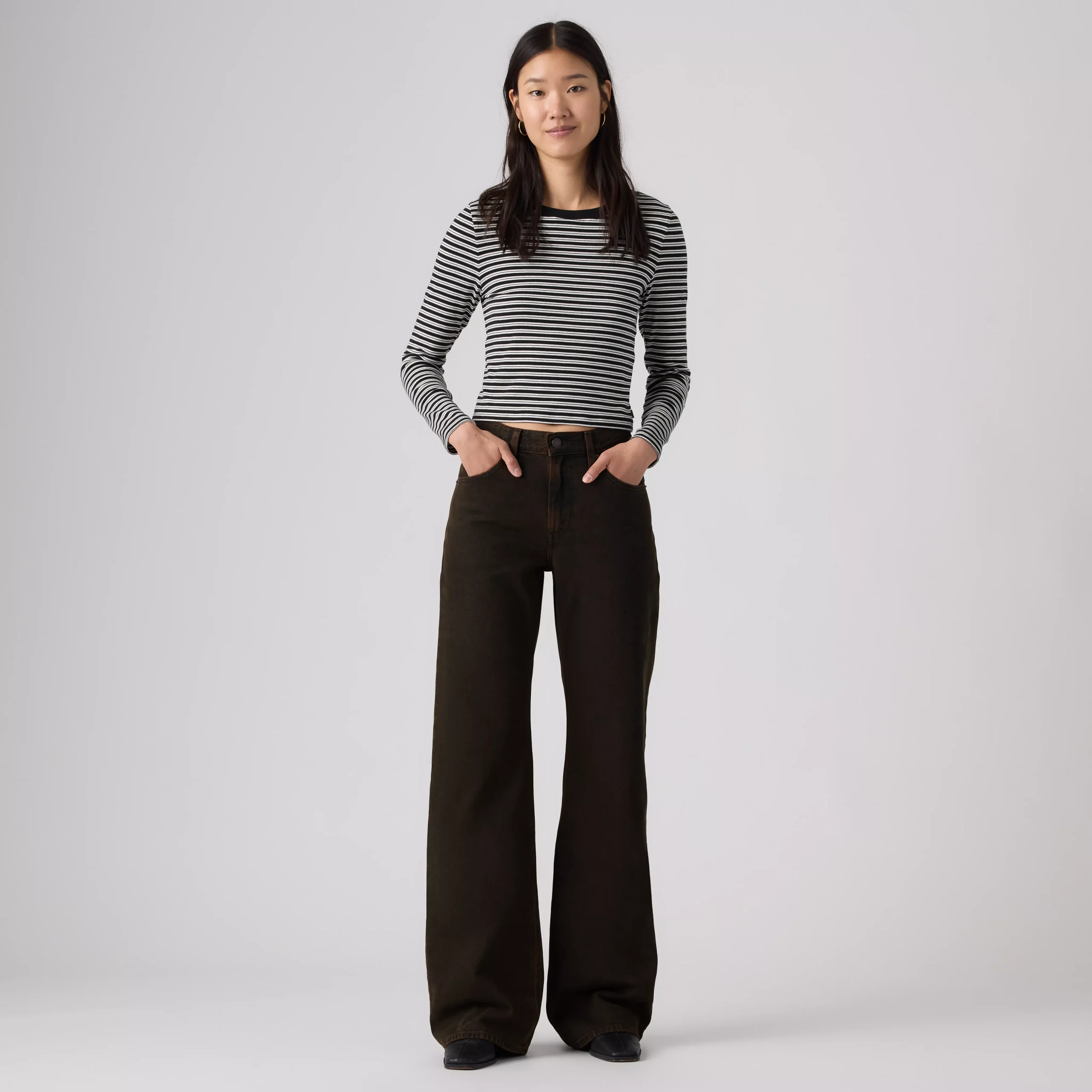 Levis Loose Boot Jeans Over A Cup Psk