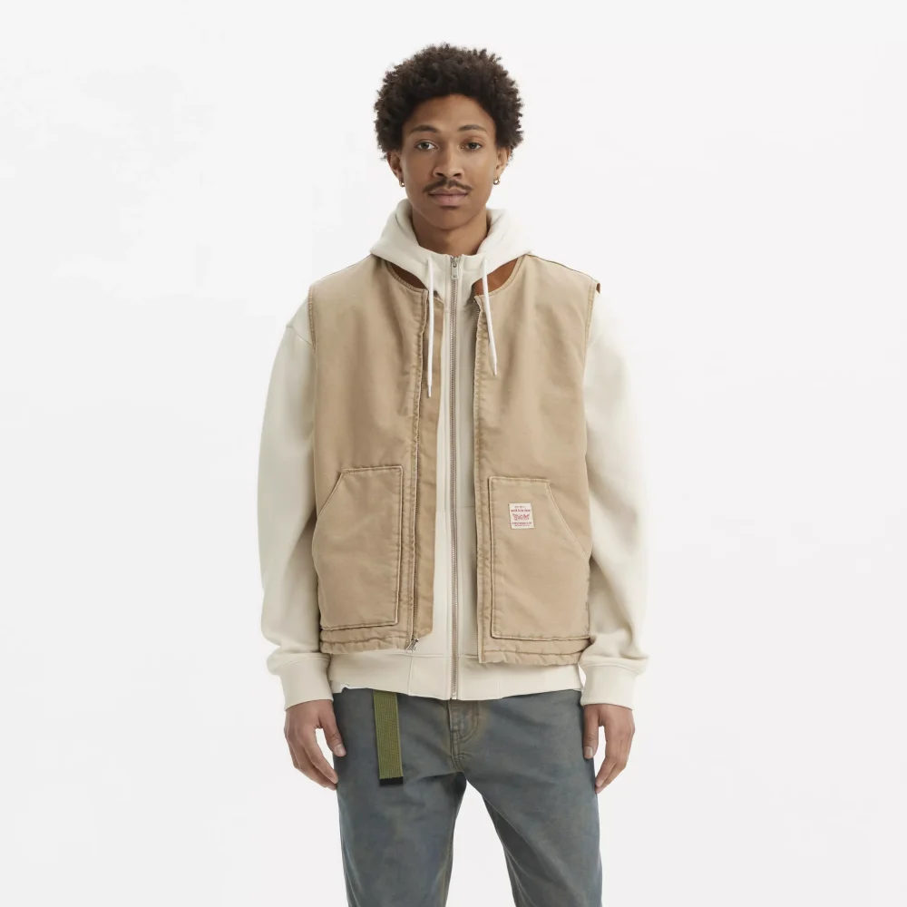 Levis Sansome Vest Tigers Eye