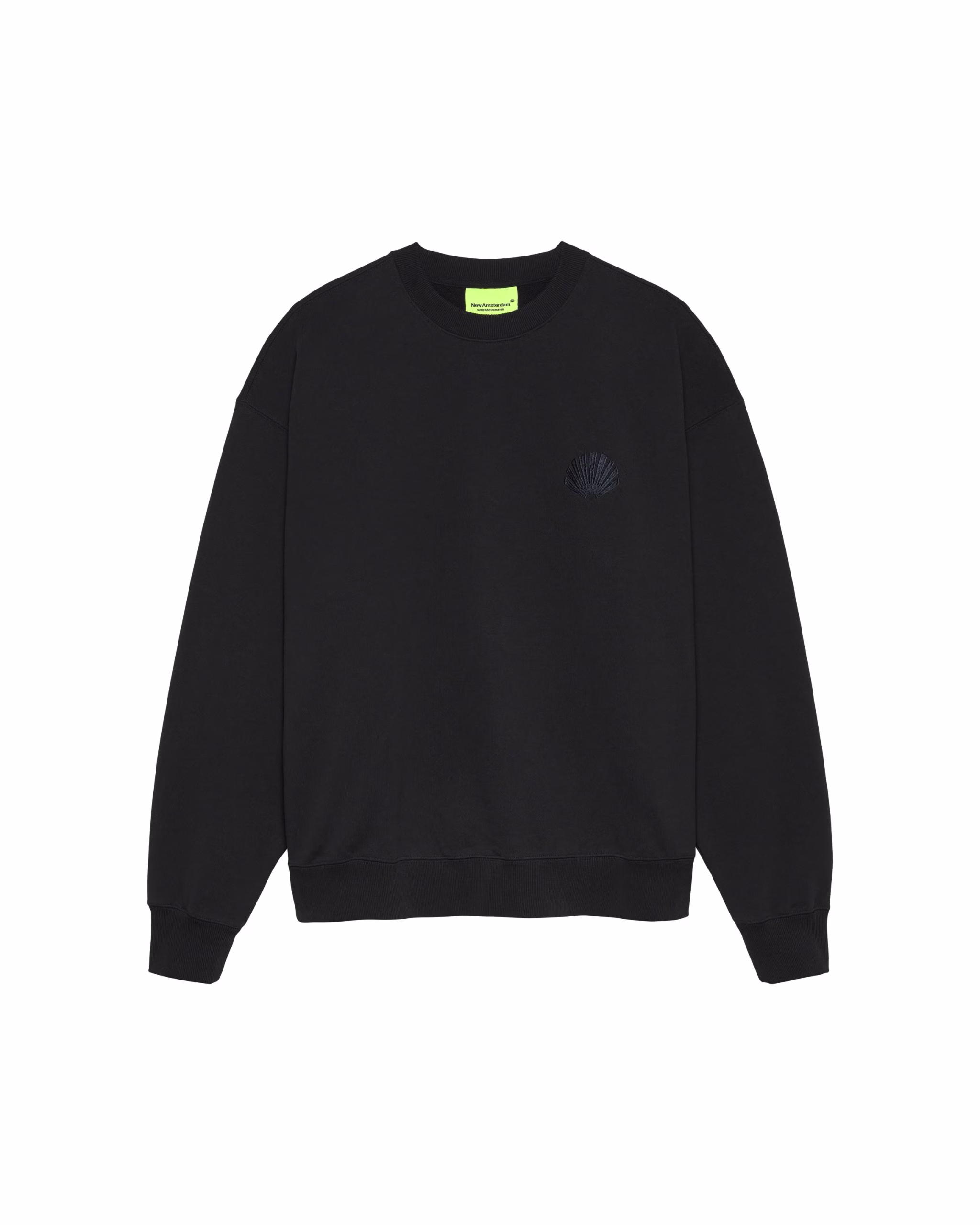 New Amsterdam Logo Crewneck Black Night