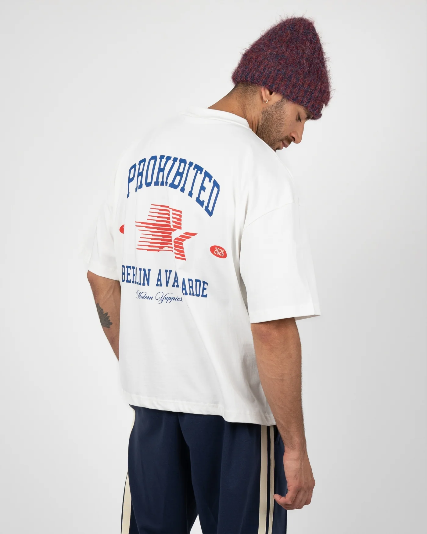 Prohibited Avantgarde Tee Off-White