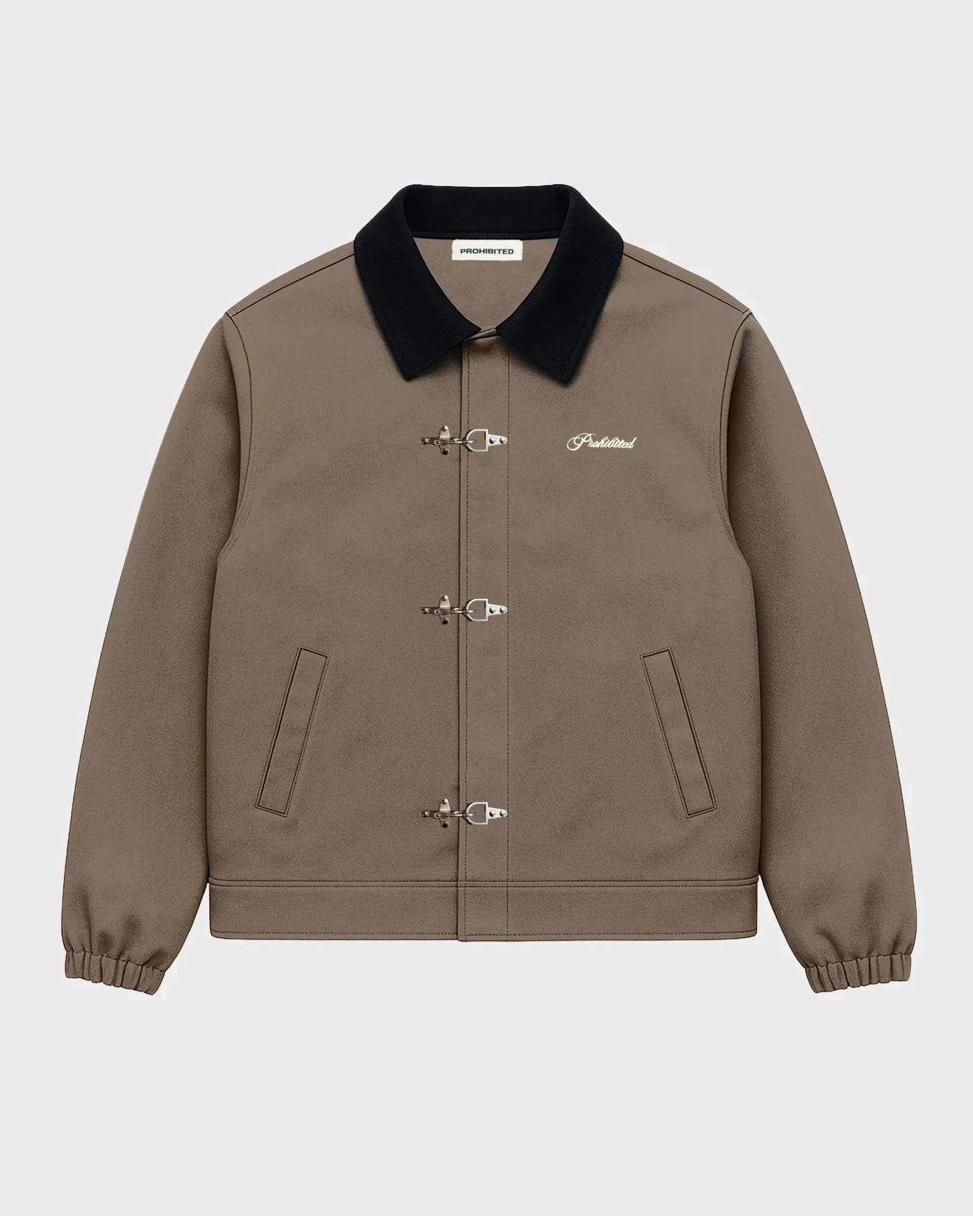 Prohibited Back In The Days Jacket Ash Green