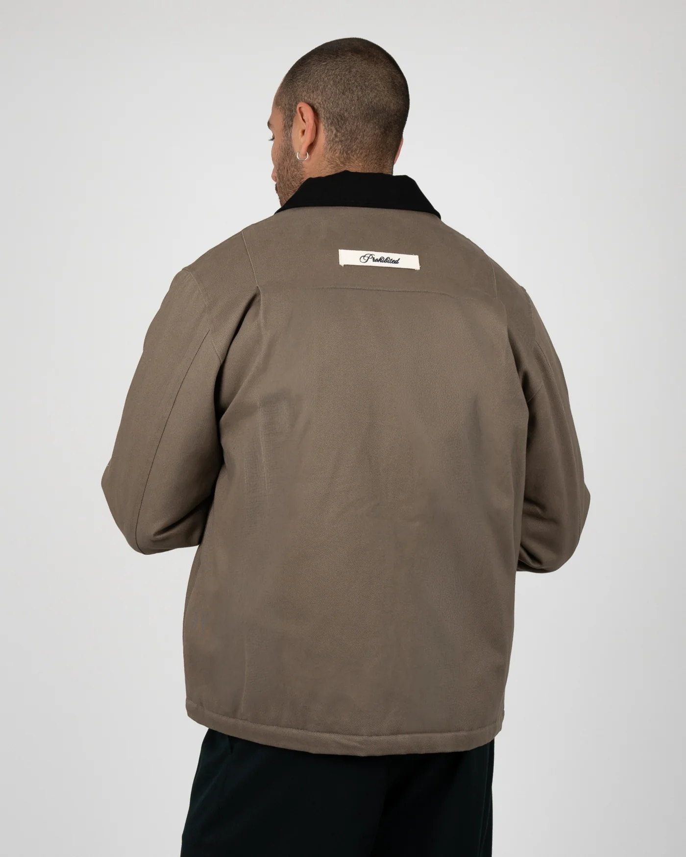 Prohibited Back In The Days Jacket Ash Green