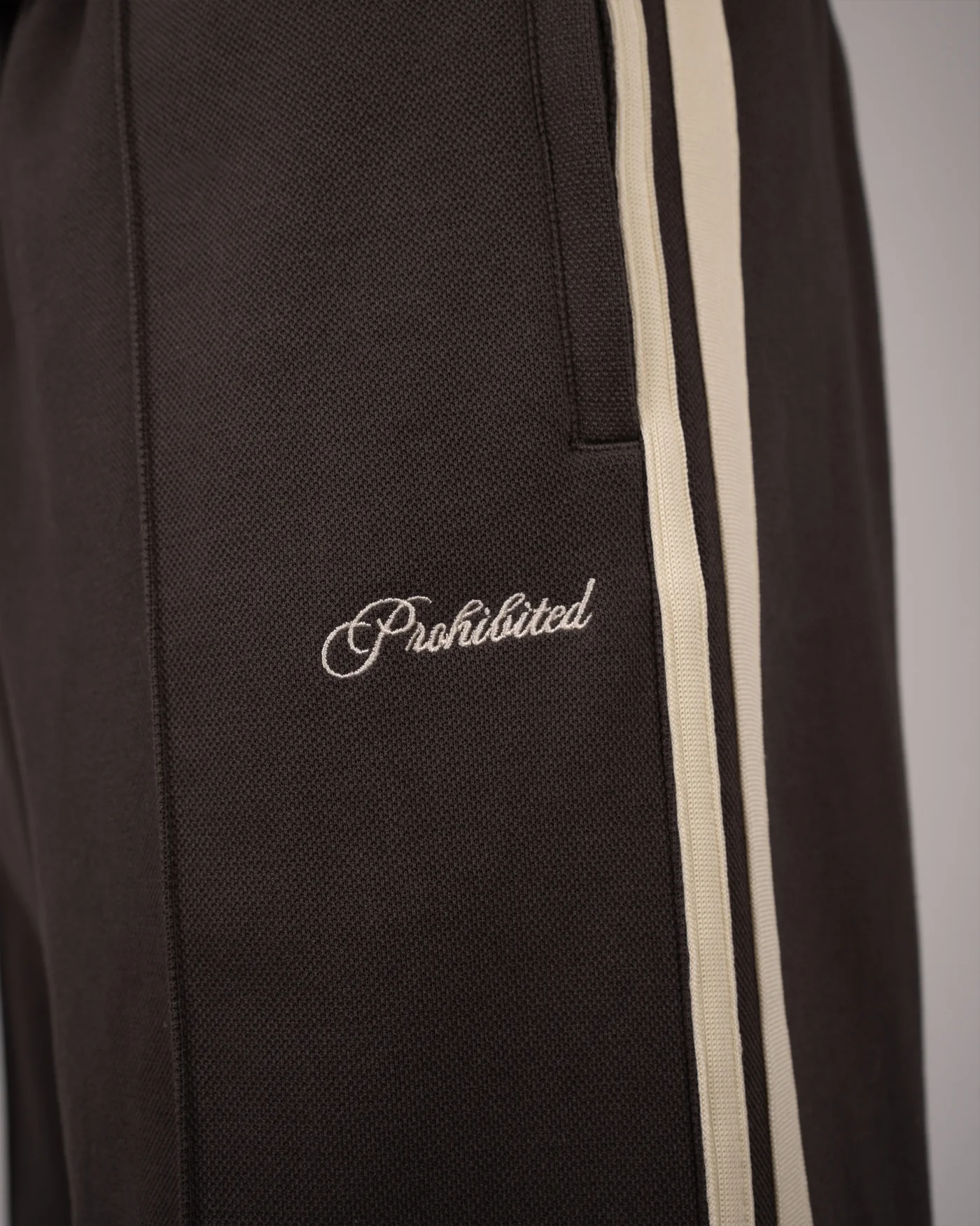 Prohibited Basic Trackpants Brown