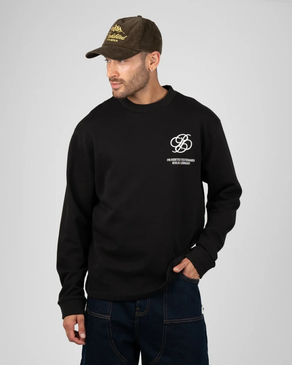 Prohibited College Days Longsleeve Black