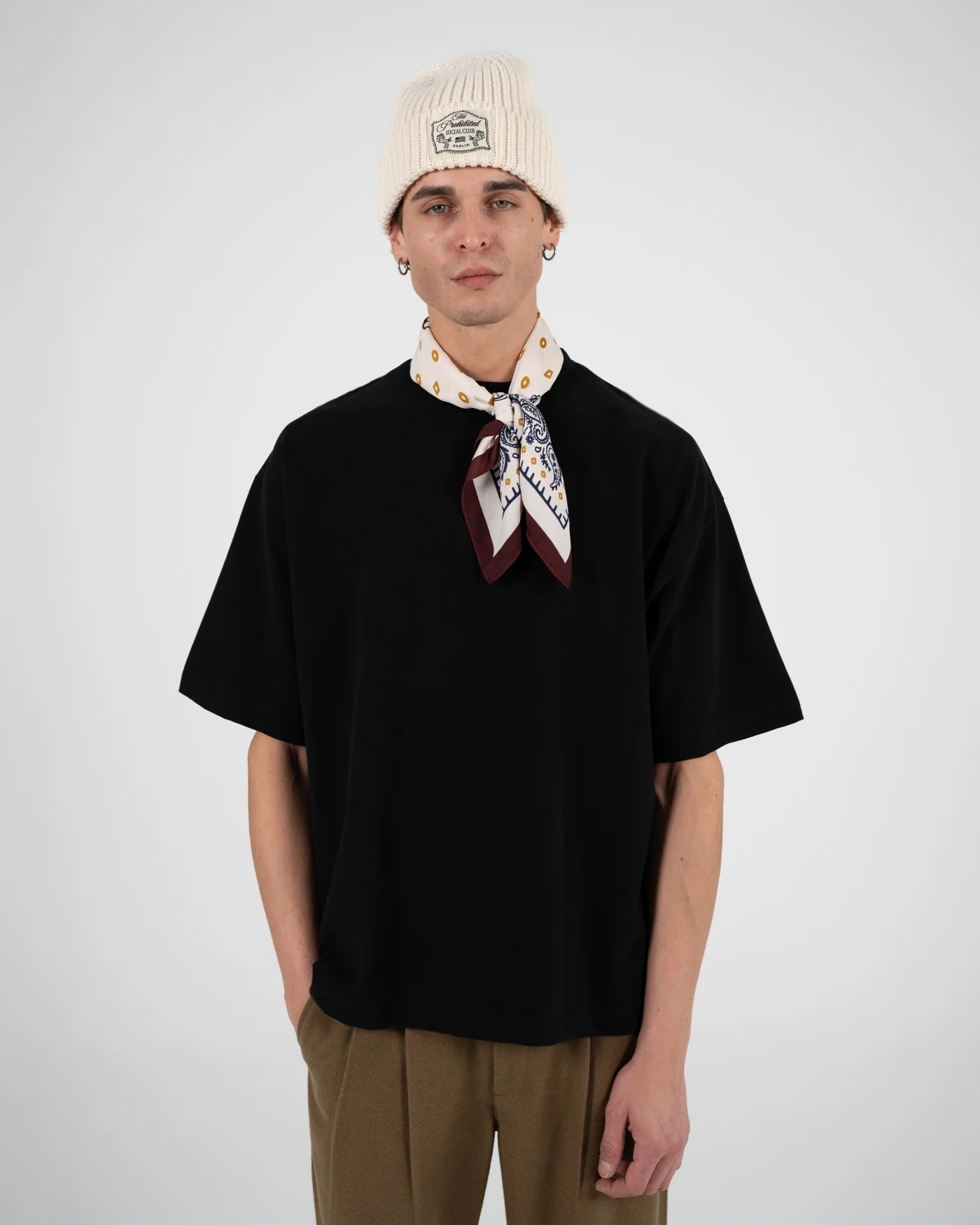 Prohibited Oversized Tee Black