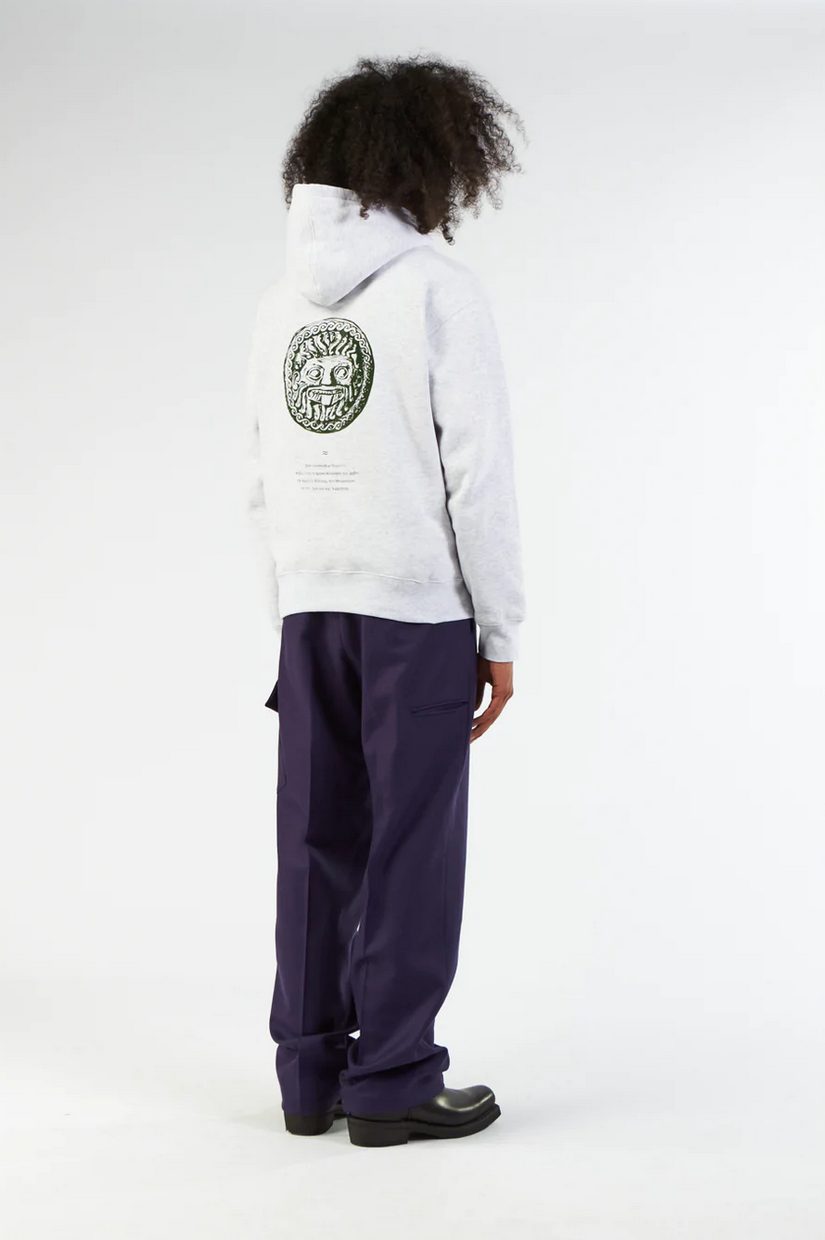 Danilo Paura Akim Hoodie Phobos Grey Melange