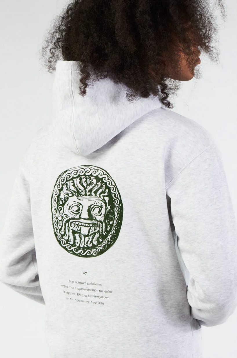 Danilo Paura Akim Hoodie Phobos Grey Melange