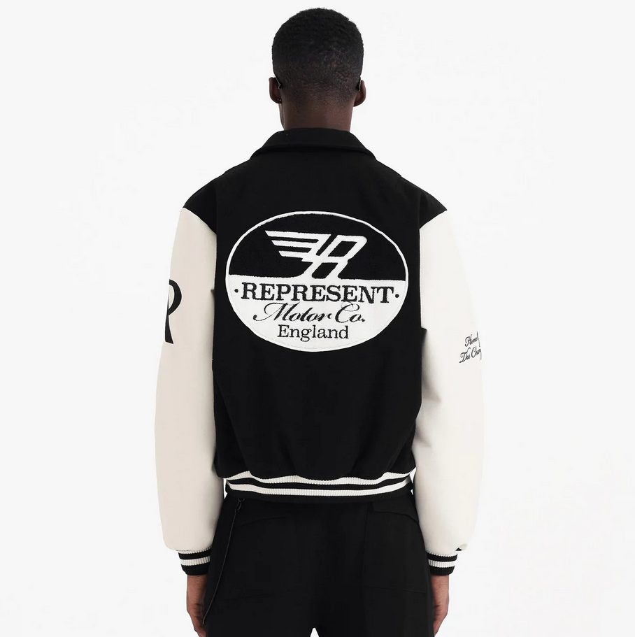 Represent Racing Team Varsity Jacket Black
