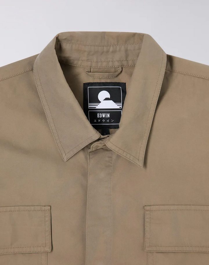 Edwin Ability Shirt LS Dark Ash