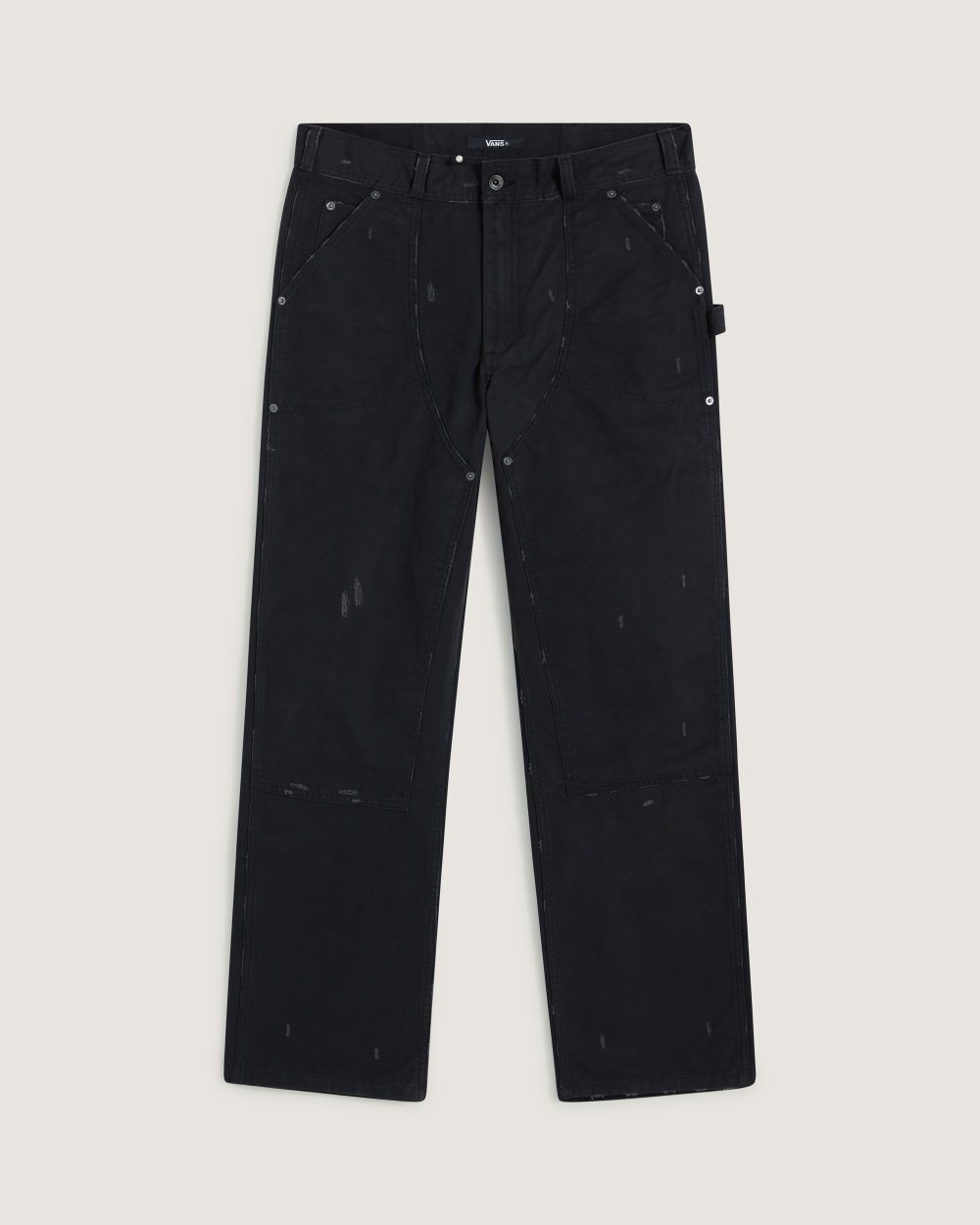 Vans A O D by Slam Jam Distressed Denim Pant Black