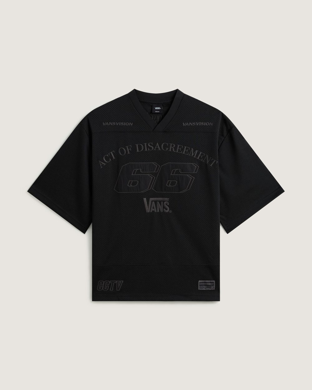 Vans A O D by Slam Jam Mesh Tshirt Black