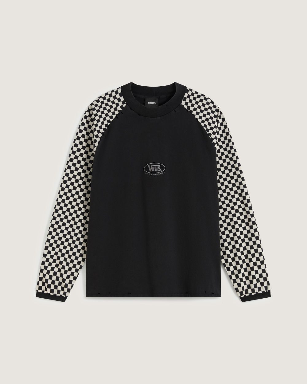 Vans A O D by Slam Jam Racing Longsleeve Black White