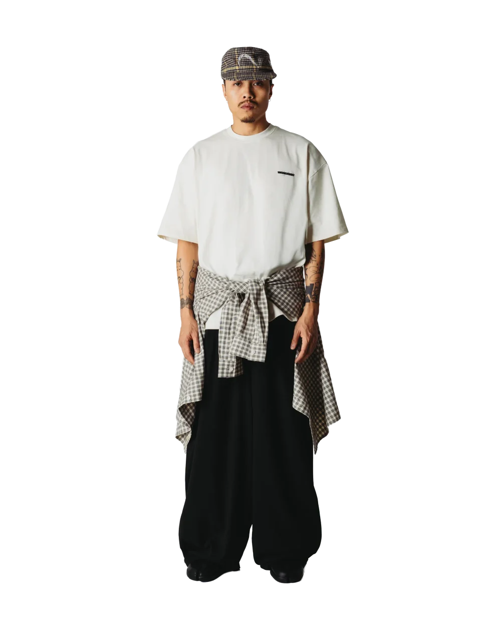 Woodbird Beam Tram Tee Off White