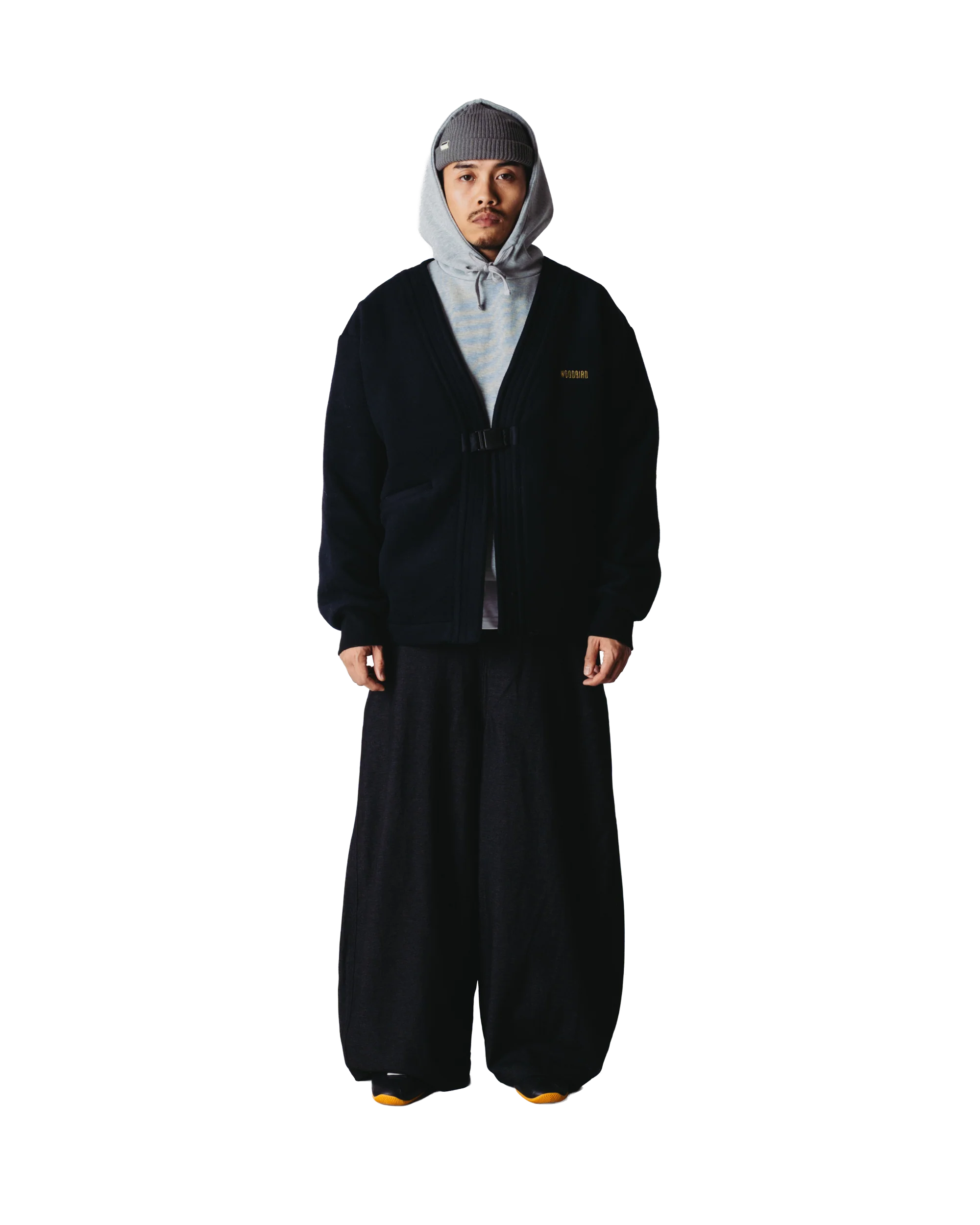 Woodbird Wuang Kimono Dark Navy