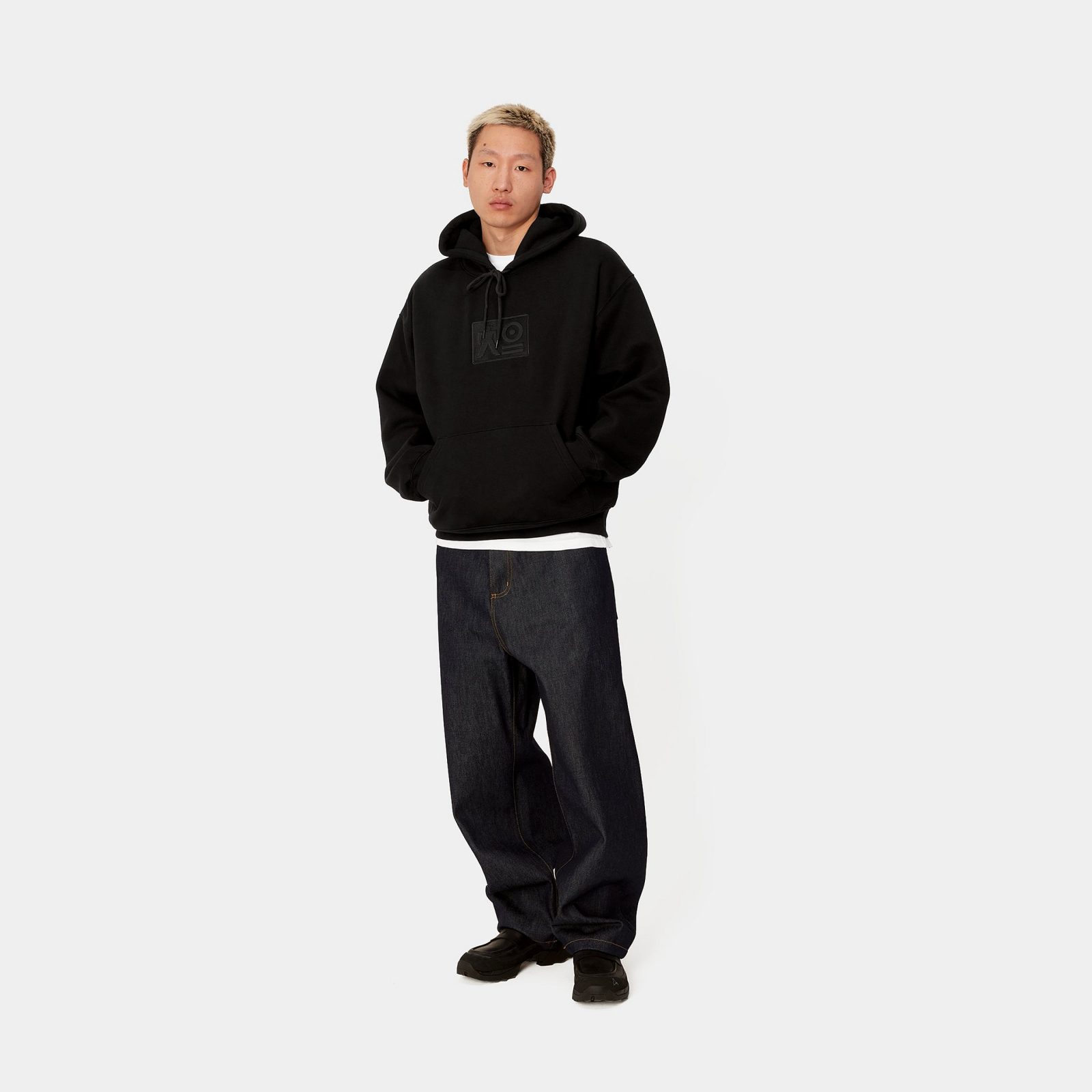 Carhartt WIP x TRESOR Basement Hooded Sweatshirt Black