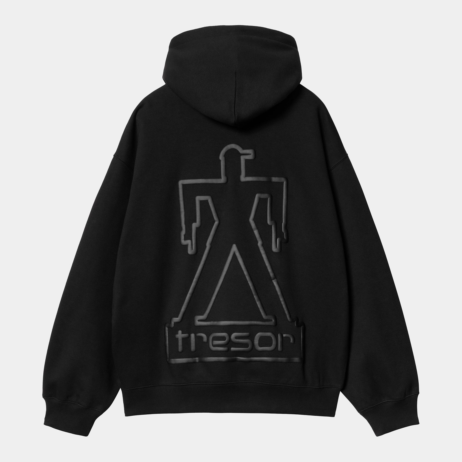 Carhartt WIP x TRESOR Basement Hooded Sweatshirt Black
