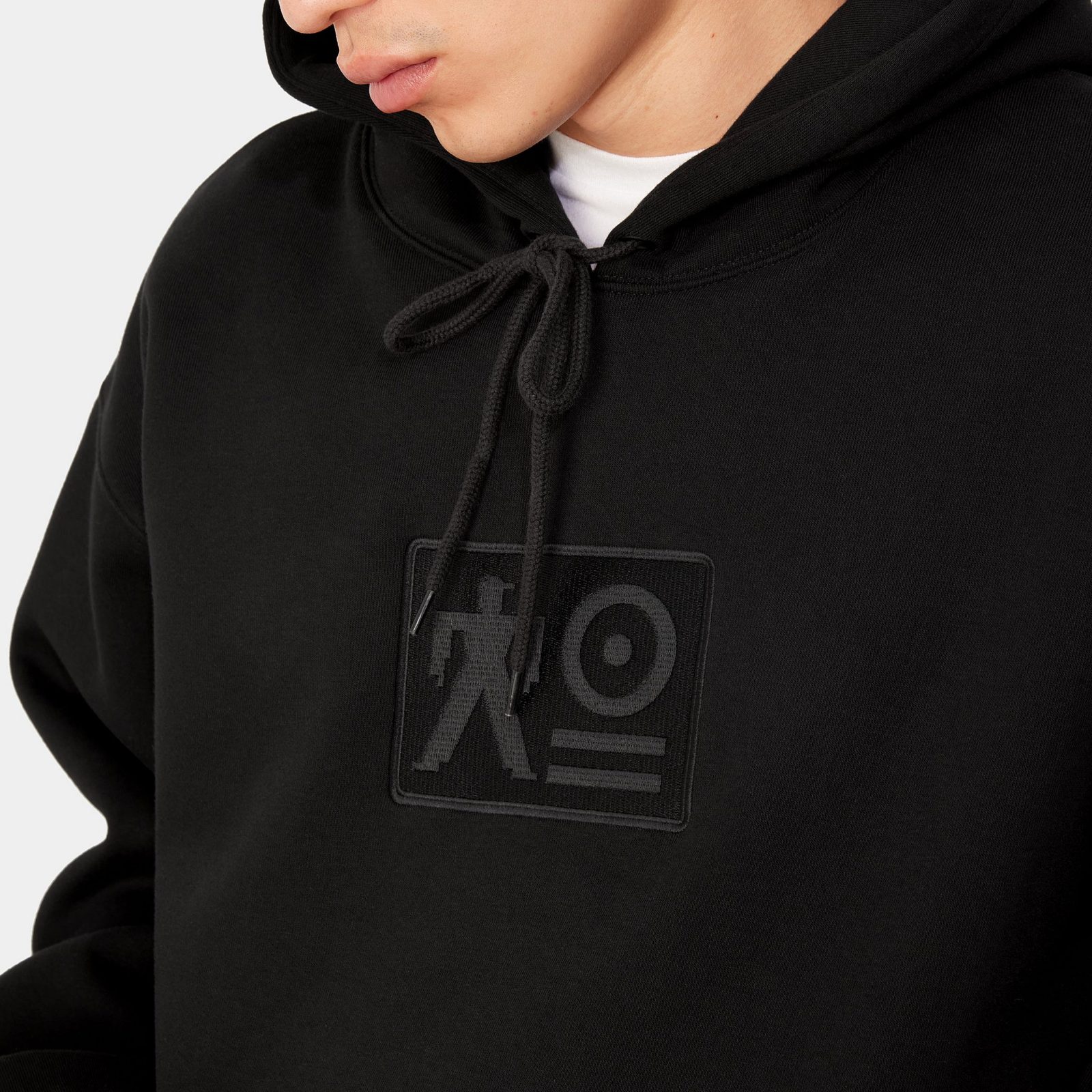 Carhartt WIP x TRESOR Basement Hooded Sweatshirt Black