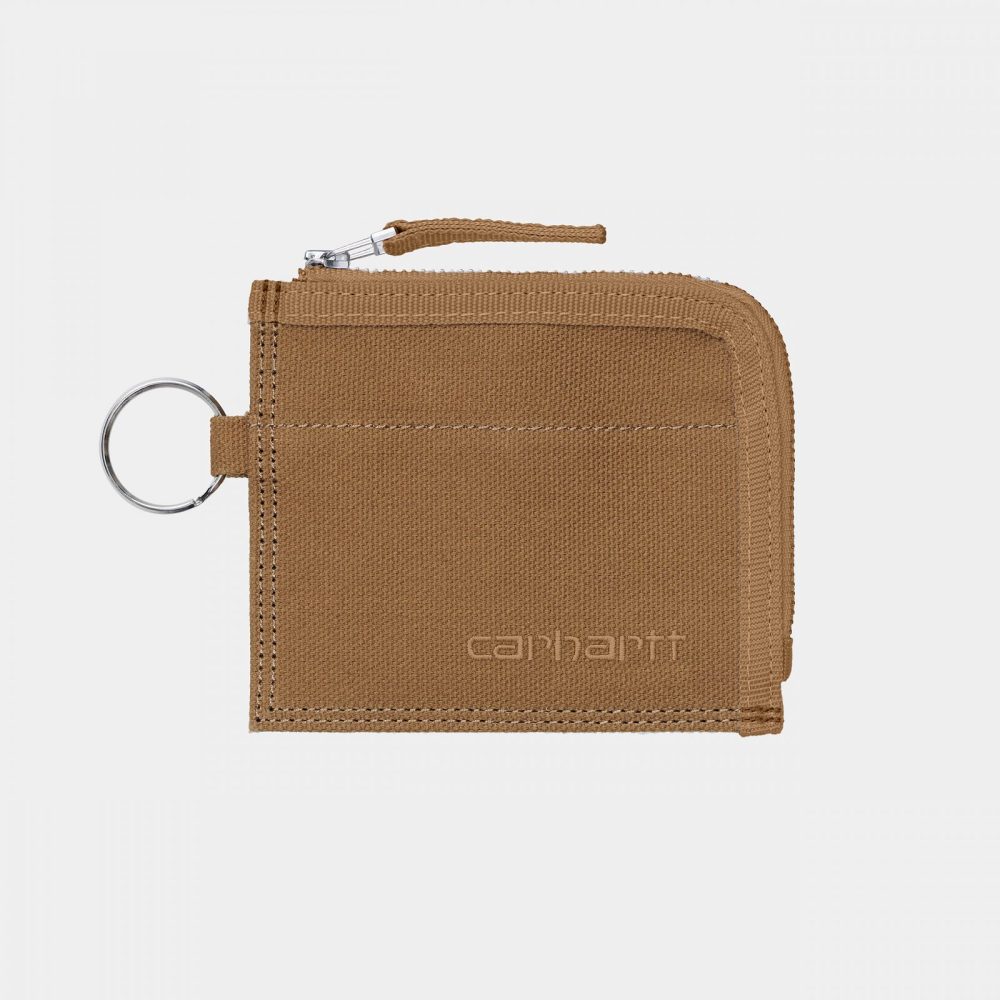 Carhartt Carston Ring Wallet Cotton Hamilton Brown